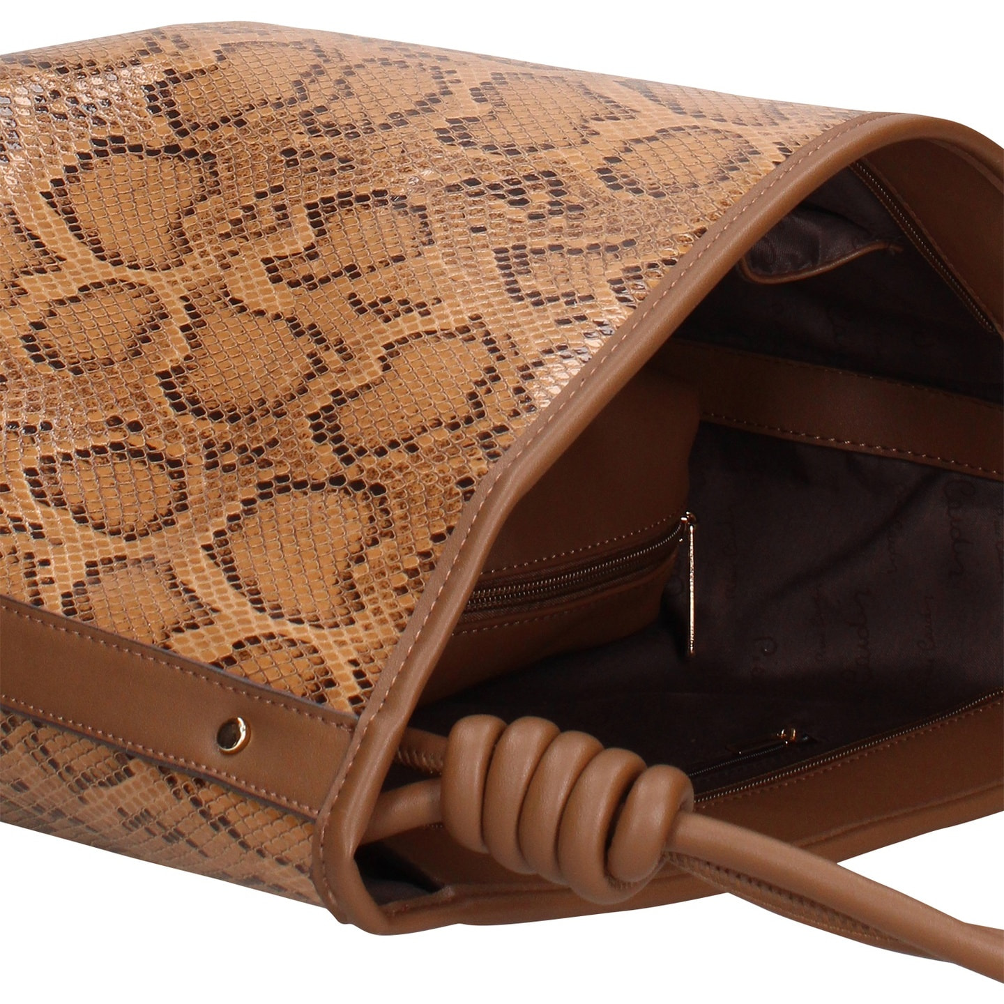 Borsa a mano da donna - Modello Astrea Lux - Pelle vegana PU - 39.0 x 23.0 x 17.0 cm