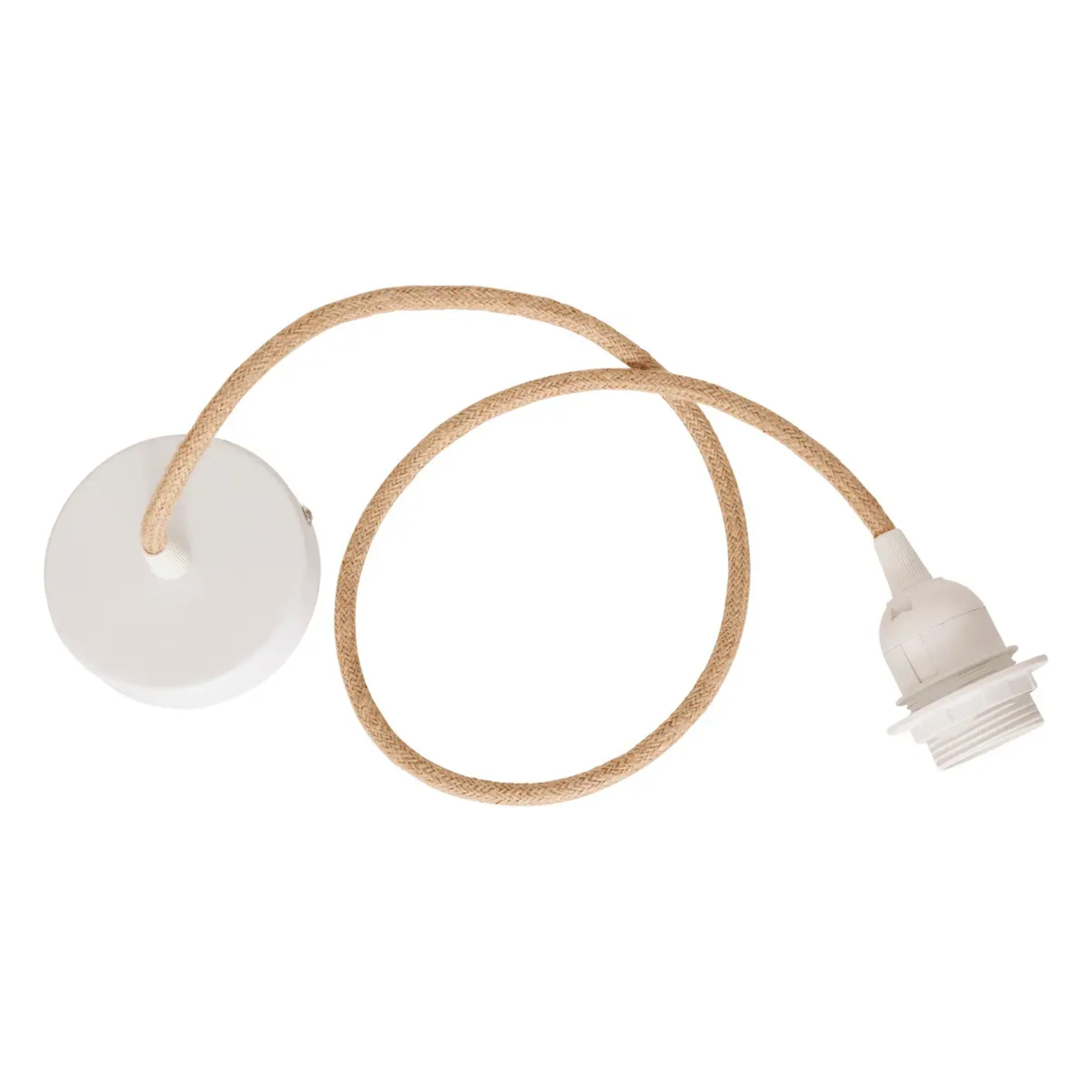 Cordon électrique Noe beige H100cm