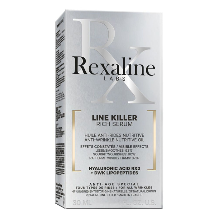 Line Killer - Huile Anti-Rides Nutritive 30ml