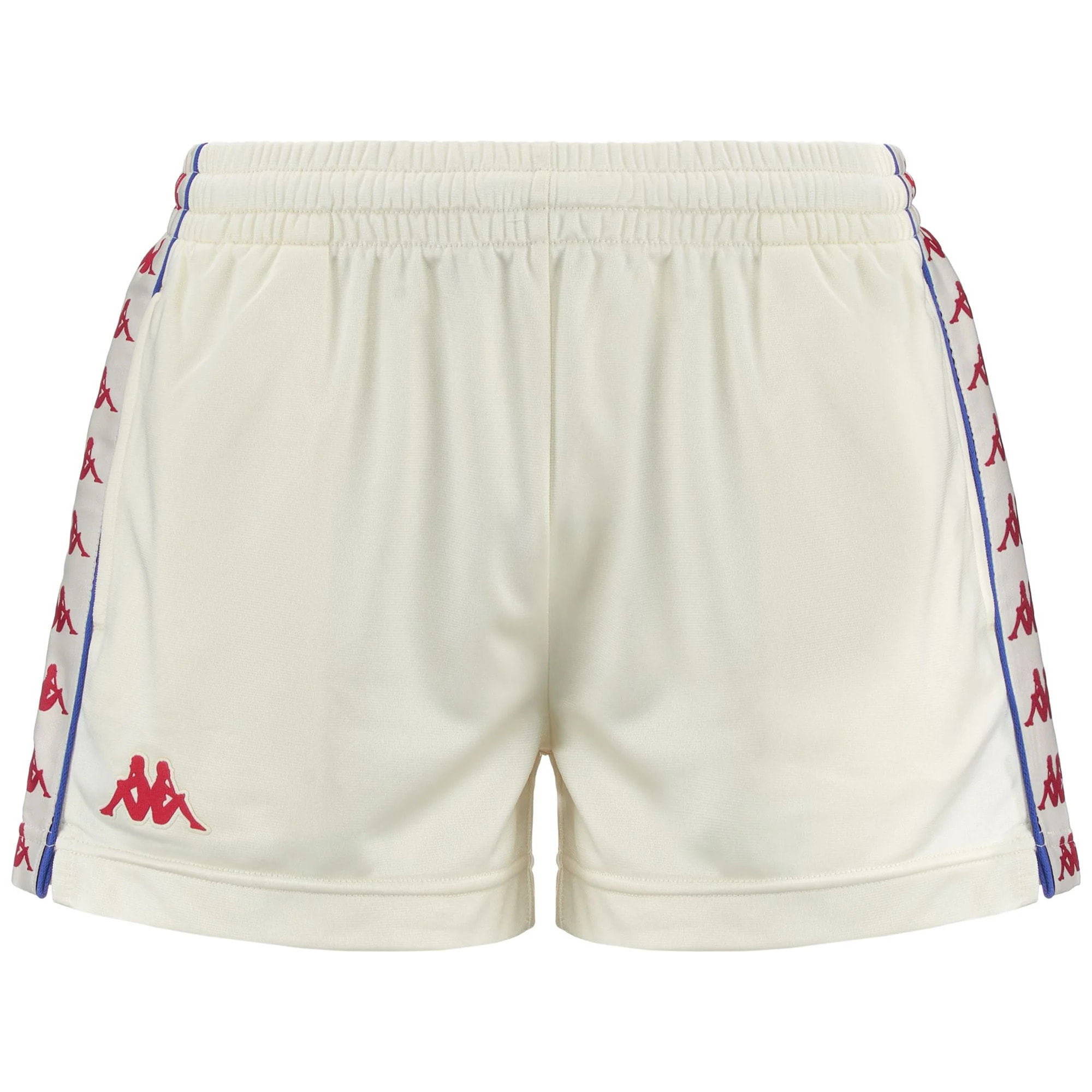 Kappa - Pantaloni Corti Donna Bianco - 222 Banda Ladytread