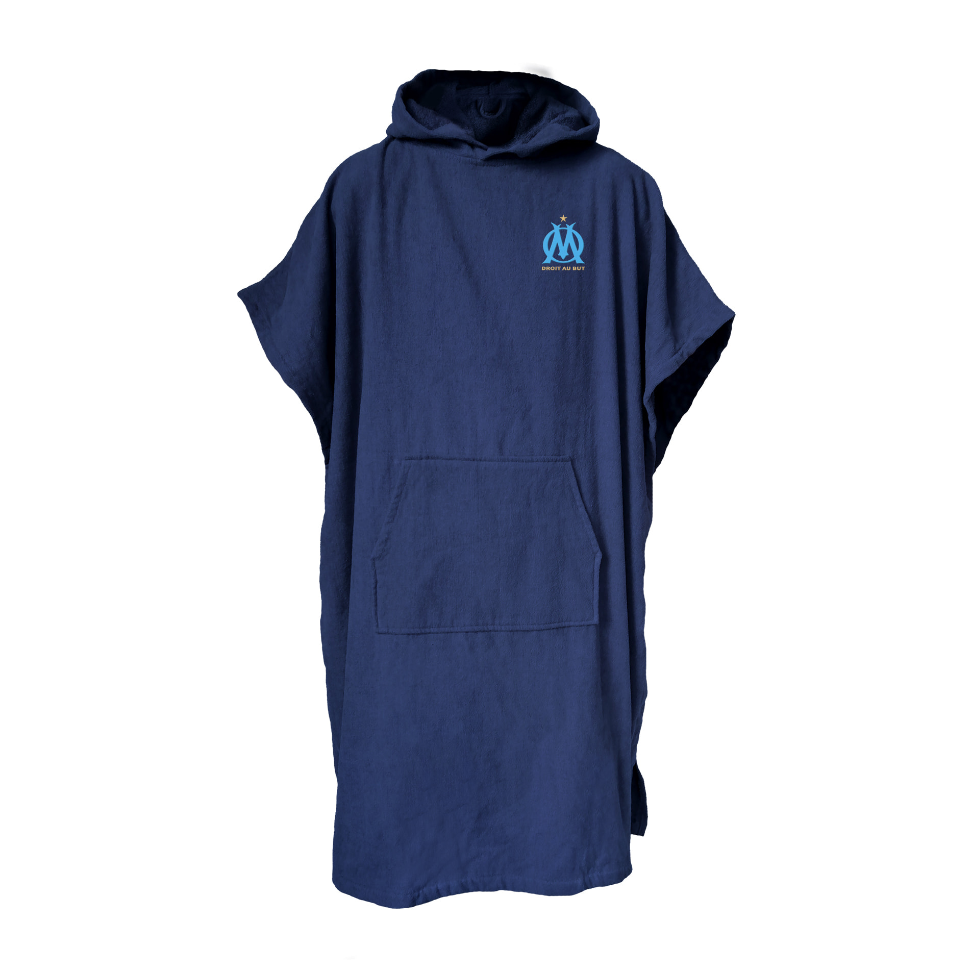 Poncho de bain Adulte 100% Coton, OM LOGO