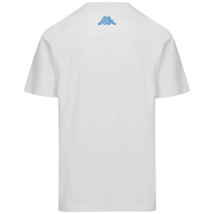 T-Shirts & Top Kappa Uomo Logo Iwro Bianco