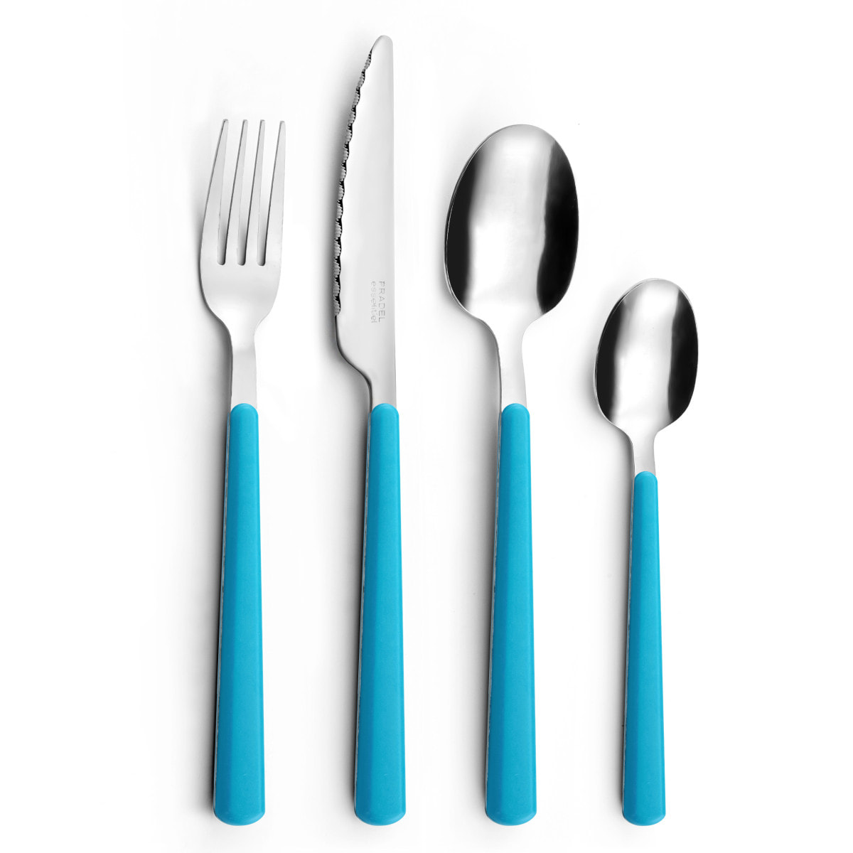 Tonus Bleu Turquoise - Ménagère 48 pièces