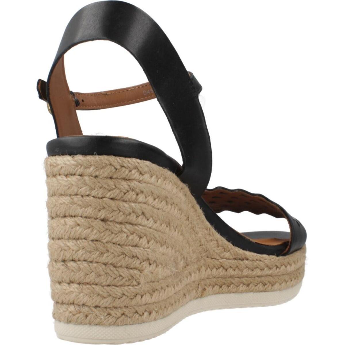 Sandalias Mujer de la marca GEOX  modelo D PONZA NEGRO
