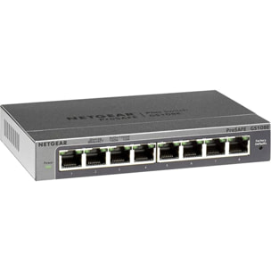 Switch ethernet NETGEAR GS108E-400EUS métal 8 Ports Gigabit