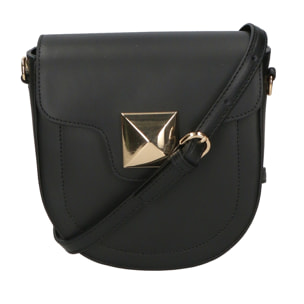 Borsa a tracolla da donna - Modello Calista - Vera pelle - 19.0 x 20.0 x 7.0 cm