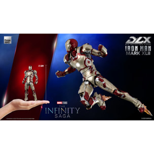 Infinity Saga Iron Man Mk 42 Dlx Af Action Figura Threezero