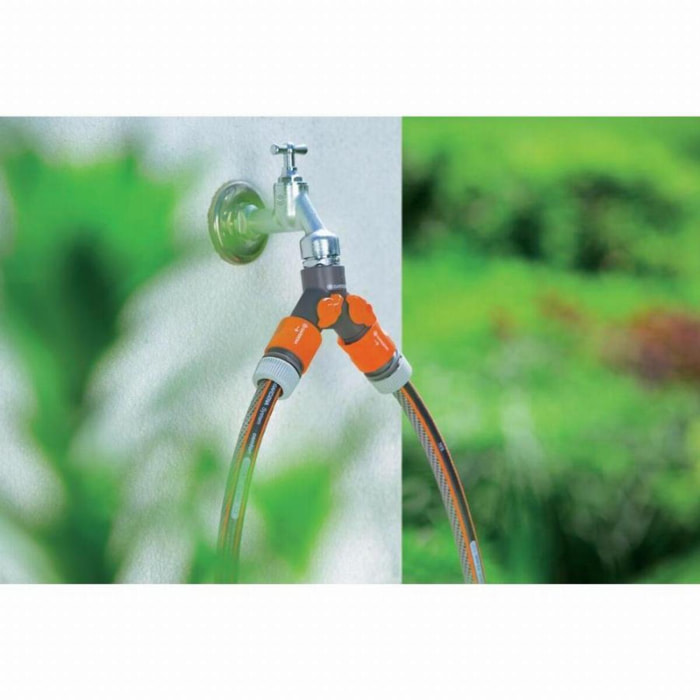 Sélecteur GARDENA 2 circuits d'arrosage - Filetage 33.3mm - 940-26