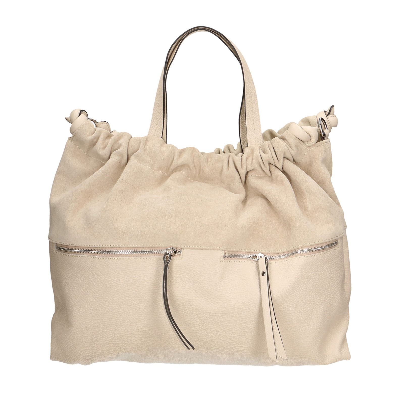 Borsa Shopper da donna In Vera pelle Made in Italy 42x32x18 cm