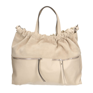 Borsa Shopper da donna In Vera pelle Made in Italy 42x32x18 cm