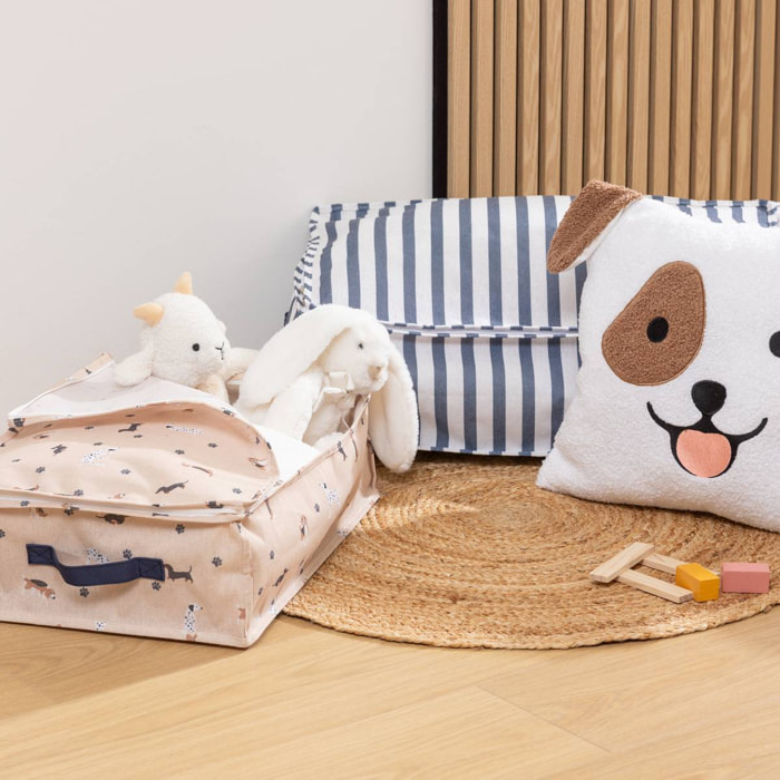 Lot de 2 housses de rangement Zippy L22xp22xH20cm