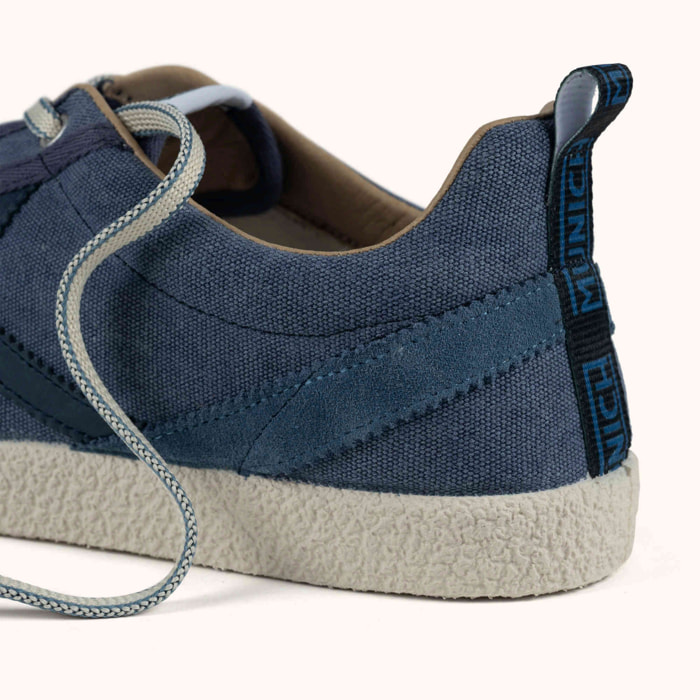MUNICH VOLATA 113 Sneakers de Lona Estilo Urbano Azul Marino