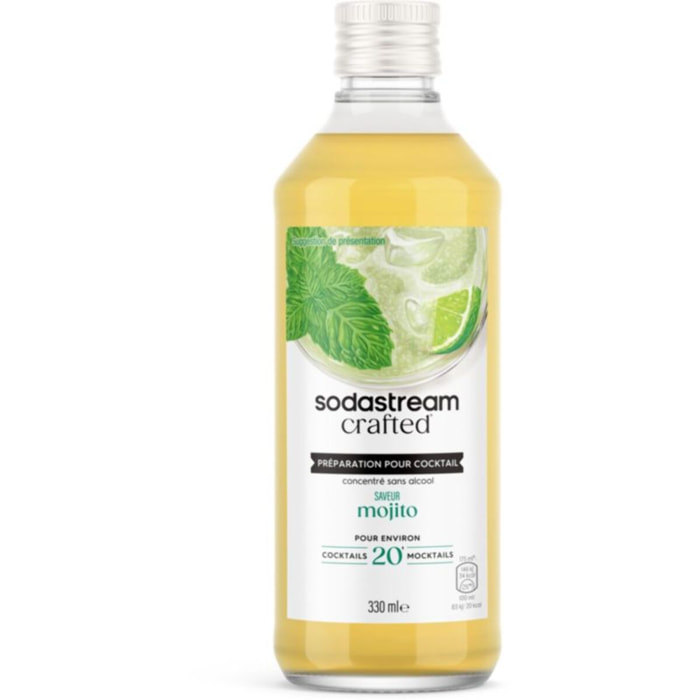 Concentré SODASTREAM mixer saveur Mojito sans alcool 330mL
