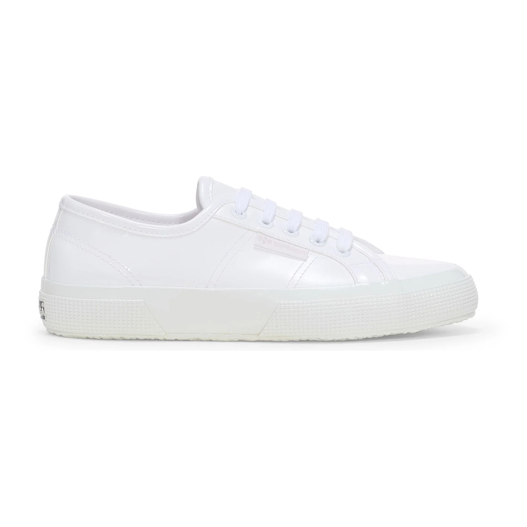 Le Superga Donna Bianco 2750 Vegan Varnish Material
