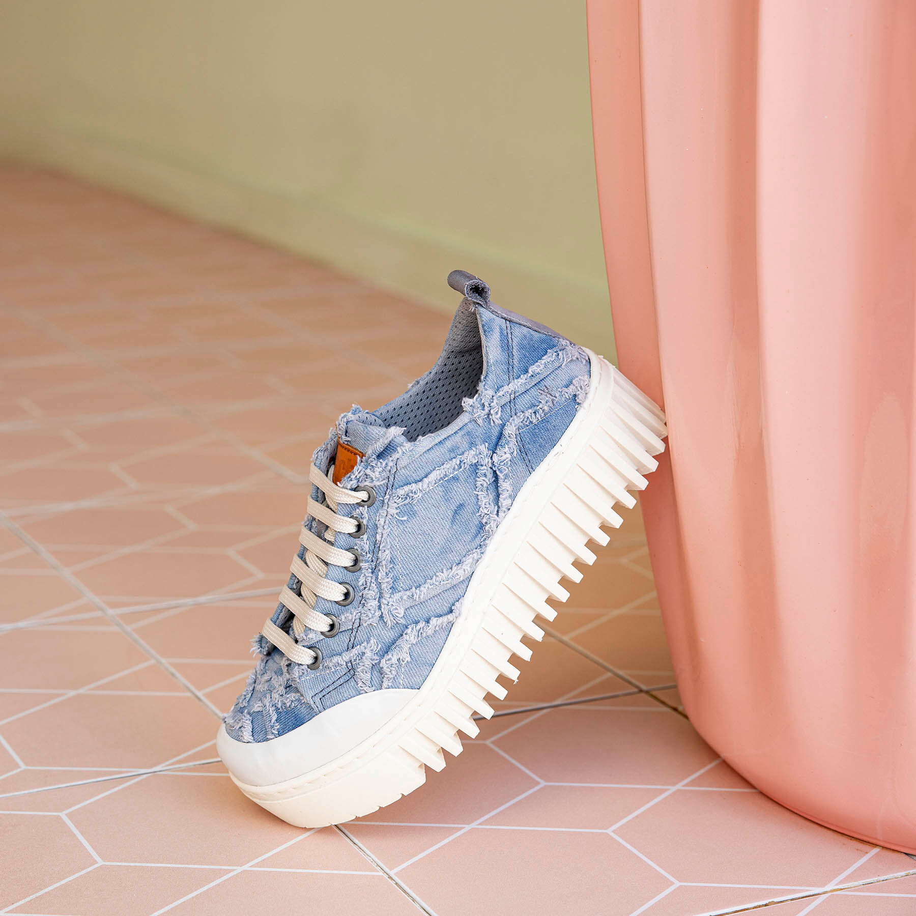 Zapatos 1534S JEANS PINK/BRIGHTON color Pink