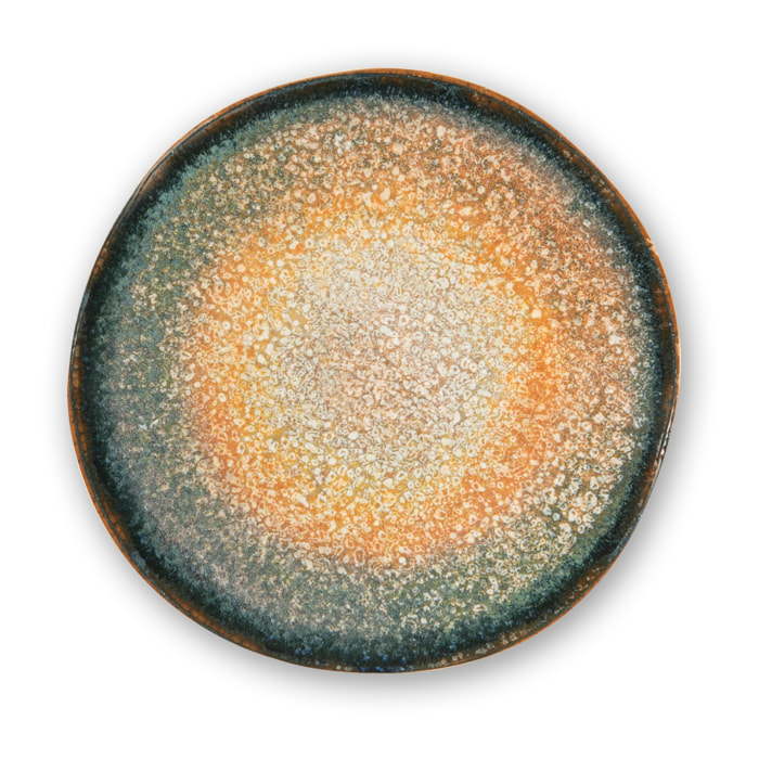 Set de 6 assiettes plates Excelsa – Efesto, Céramique Beige