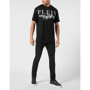 PHILIPP PLEIN T-Shirt Round Neck RACING