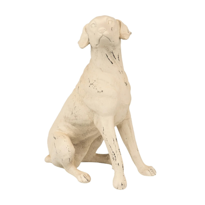 Figura Perro Resina 20x14x27 Cm