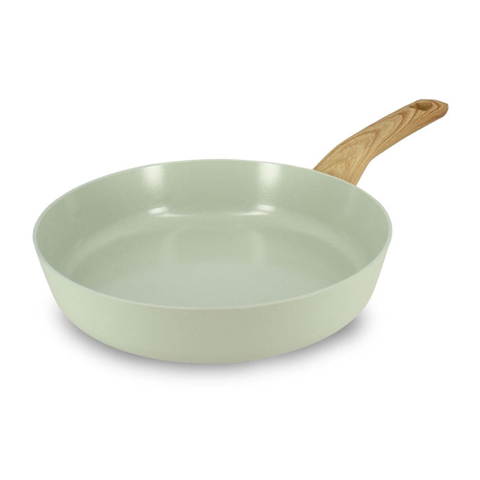 Poêle 24cm avec revêtement céramique céladon - tous feux COLORAMA