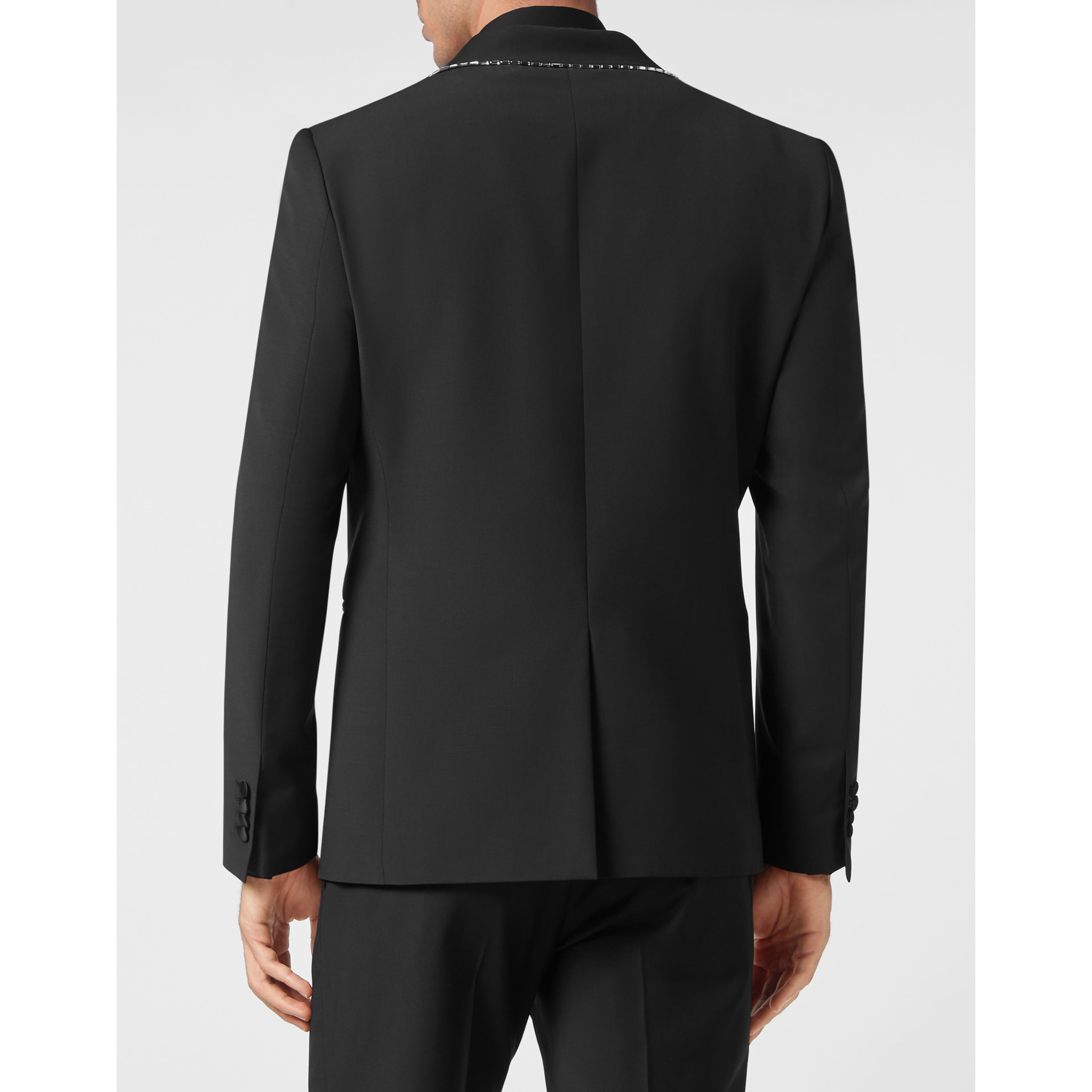 PHILIPP PLEIN One-Button Blazer Slim Fit