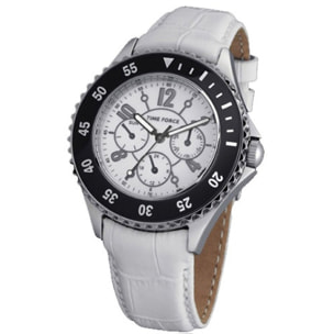 Reloj Time Force TF3300L02 Mujer Analogico Cuarzo con Correa de Piel