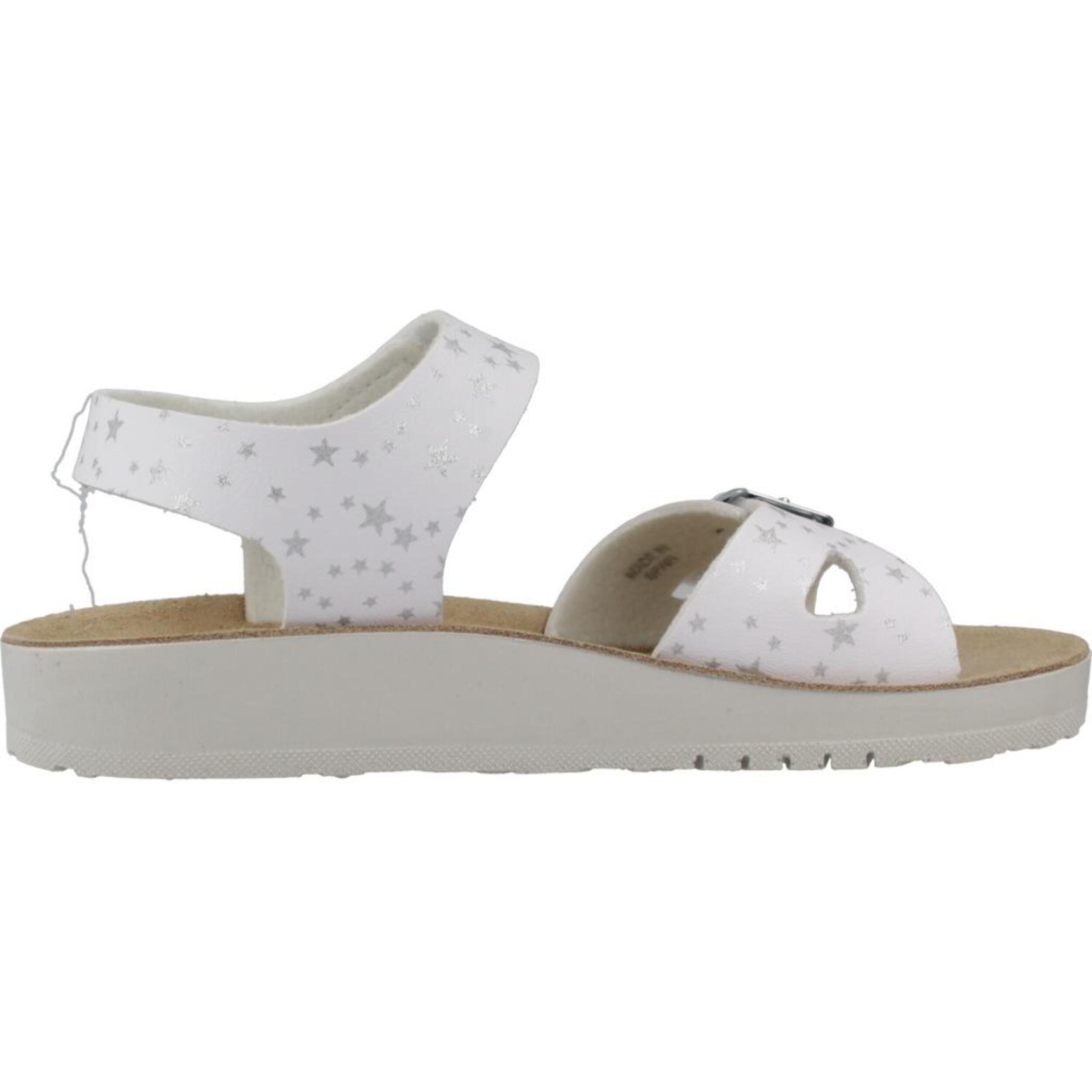 Sandalias Niña de la marca GEOX  modelo J SANDAL COSTAREI GI BLANCO