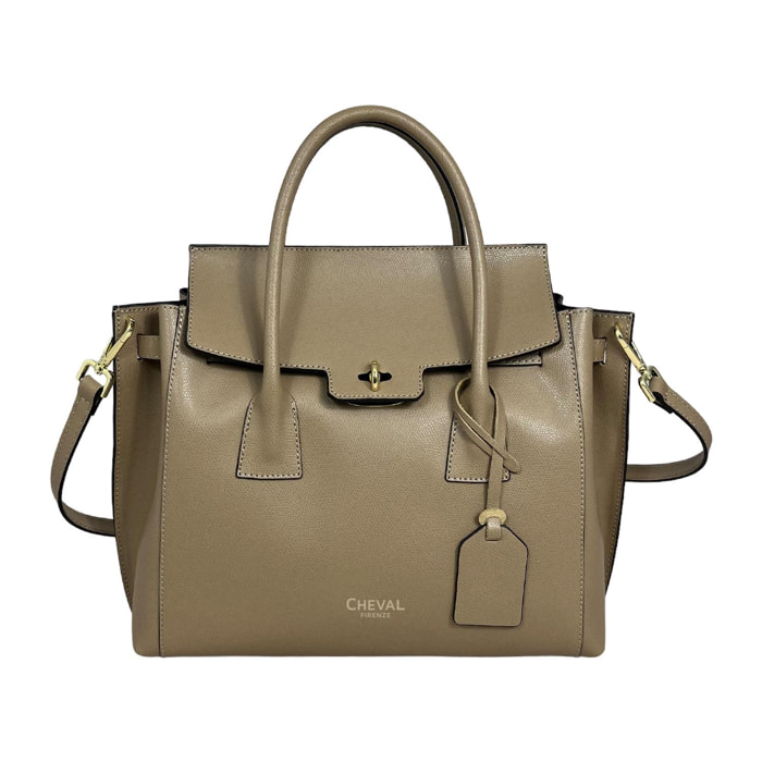 Bolso de Mano Cheval Firenze Atria Taupe