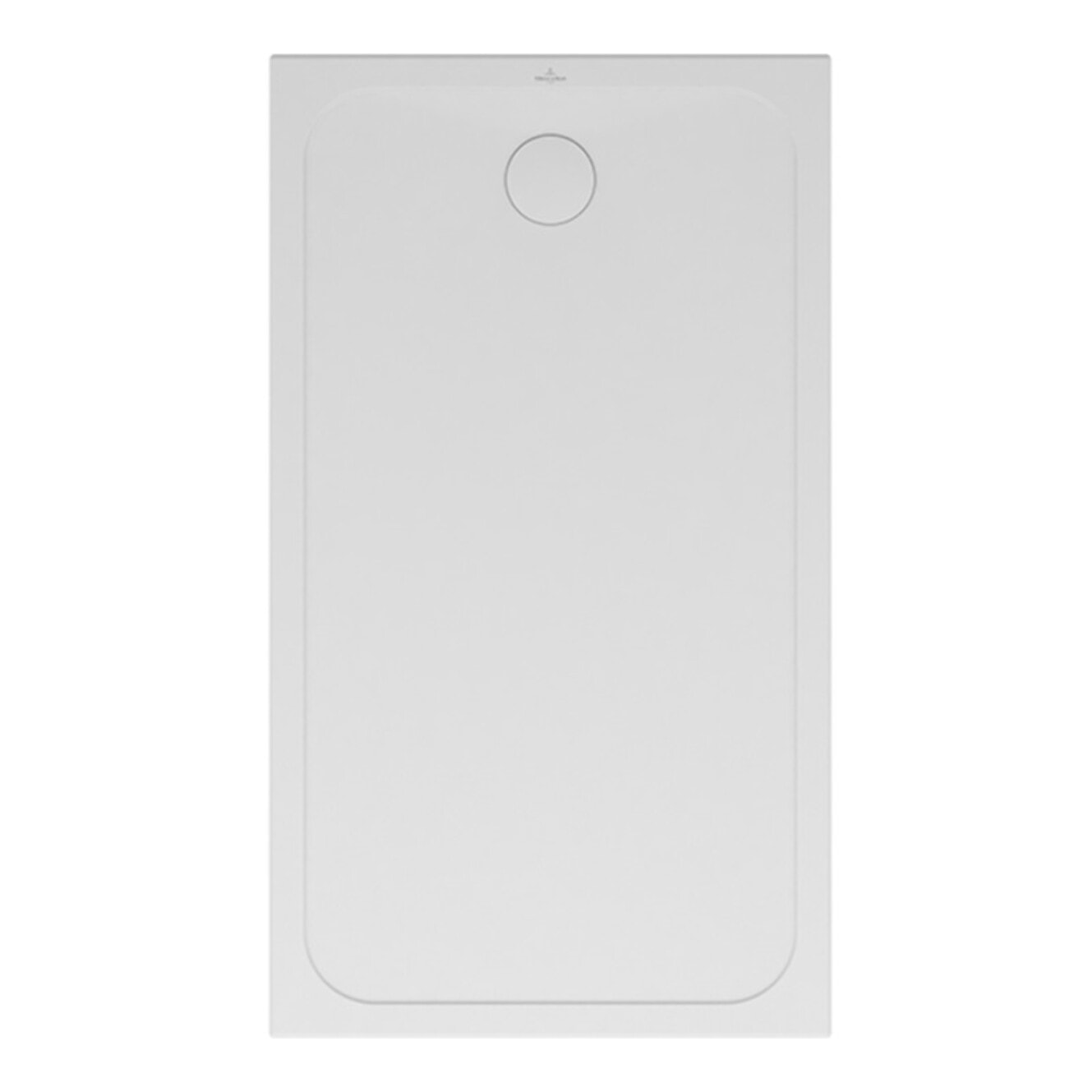 Receveur antidérapant Lifetime Plus Cerasoft céramique blanc