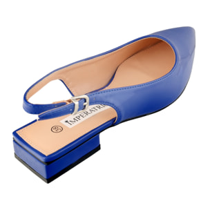 Ballerine slingback verniciate