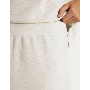 Falda Midi Gris - Rovium