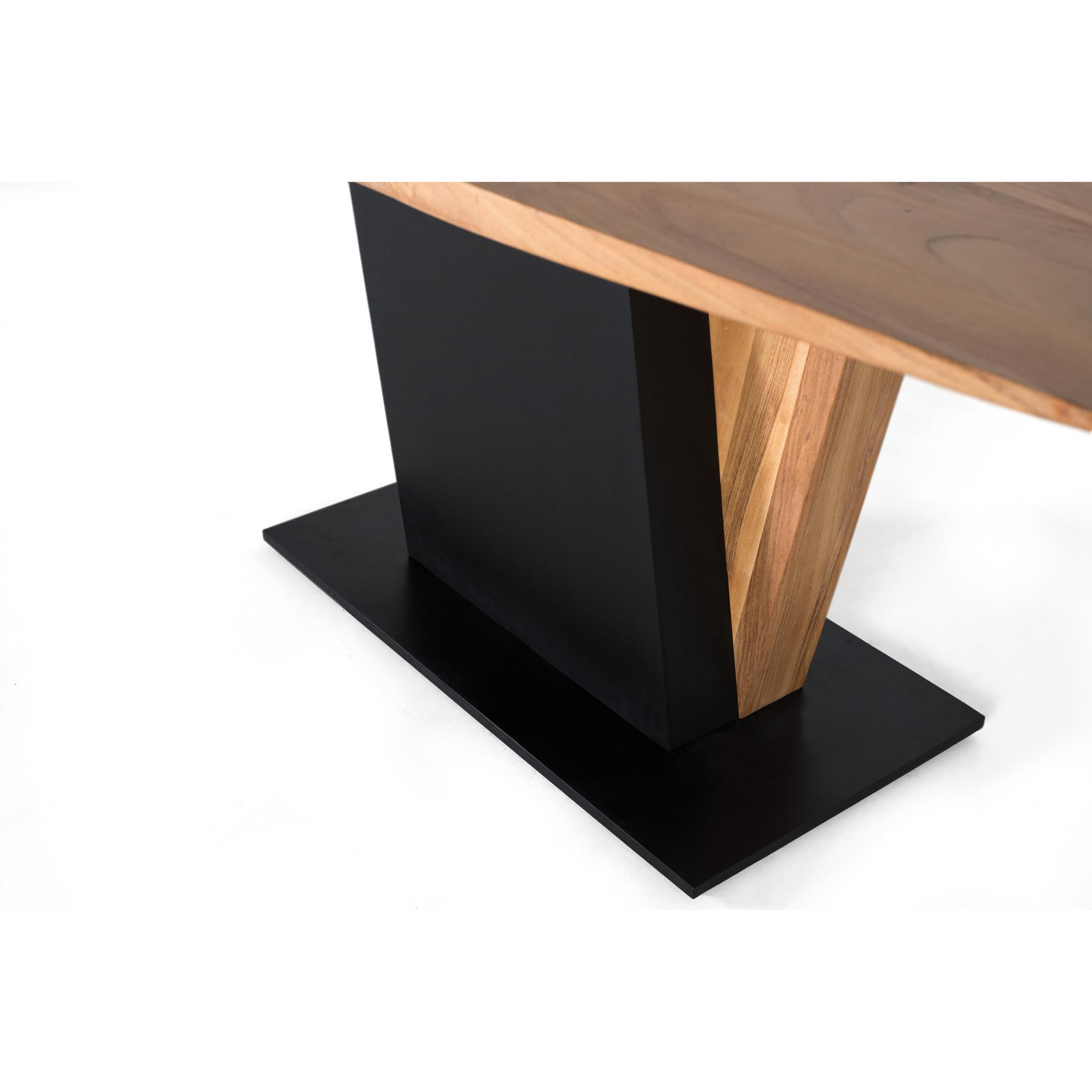 Mesas de Comedor de Madera Maciza de Acacia 240 Cm Estilo Contemporáneo Moderno