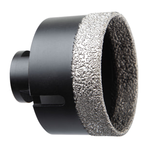 Scie trépan diamant Ø 30 à sec avec emmanchement M14 pour meuleuse - DIAGER - 440CD030
