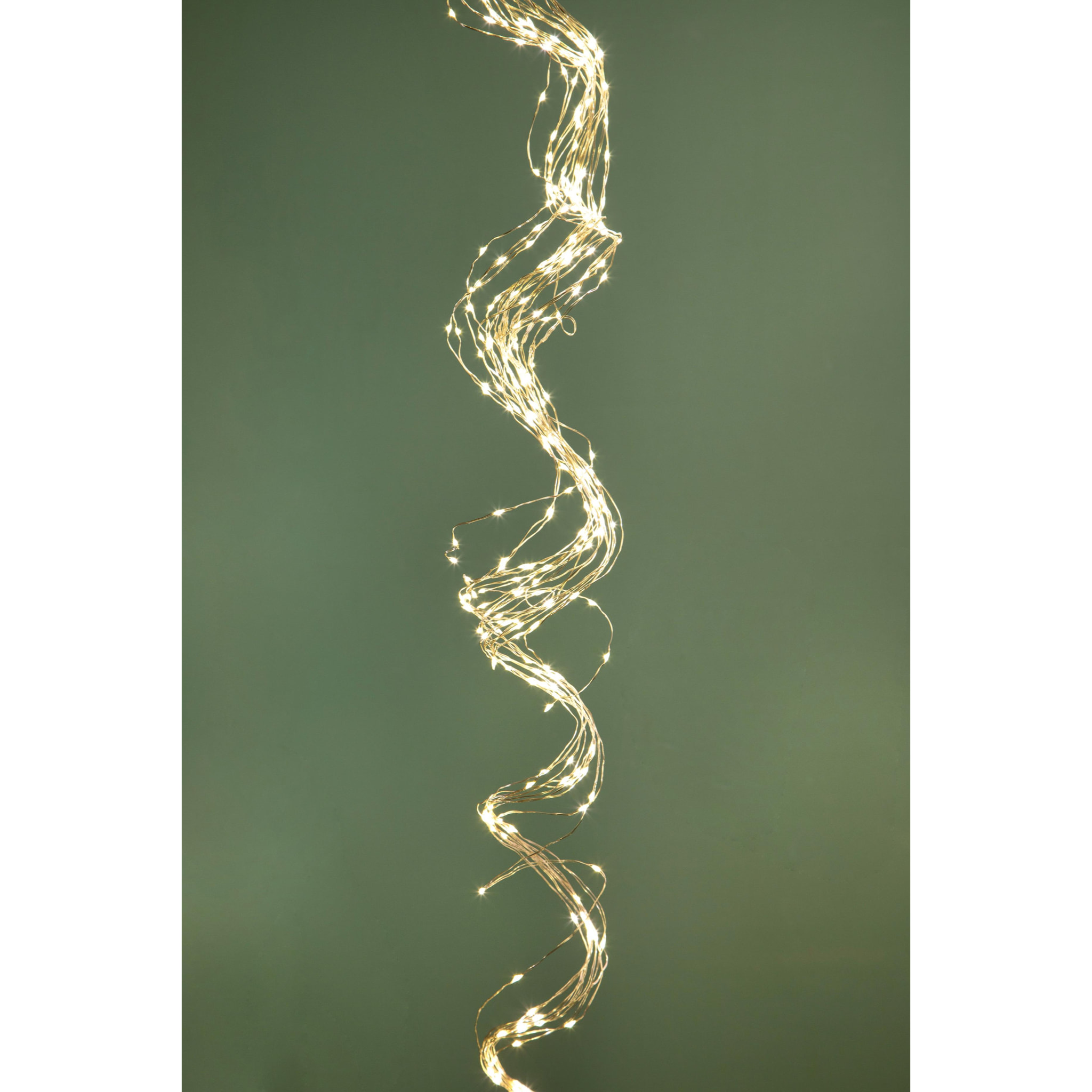 Ghirl.cap.d'angelo con 720 led 3,2 mt est - Pezzi 1 - ARGENTO - Bianchi Dino SpA