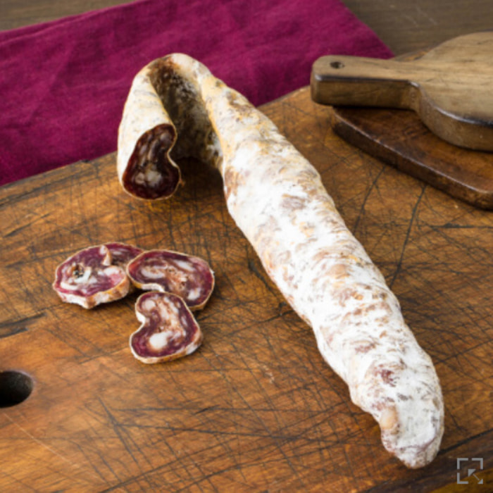 3 Saucisses sèches de porc traditionnelle - 3 x 300g - Pyrénées