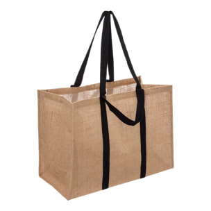 Sac shopping jute