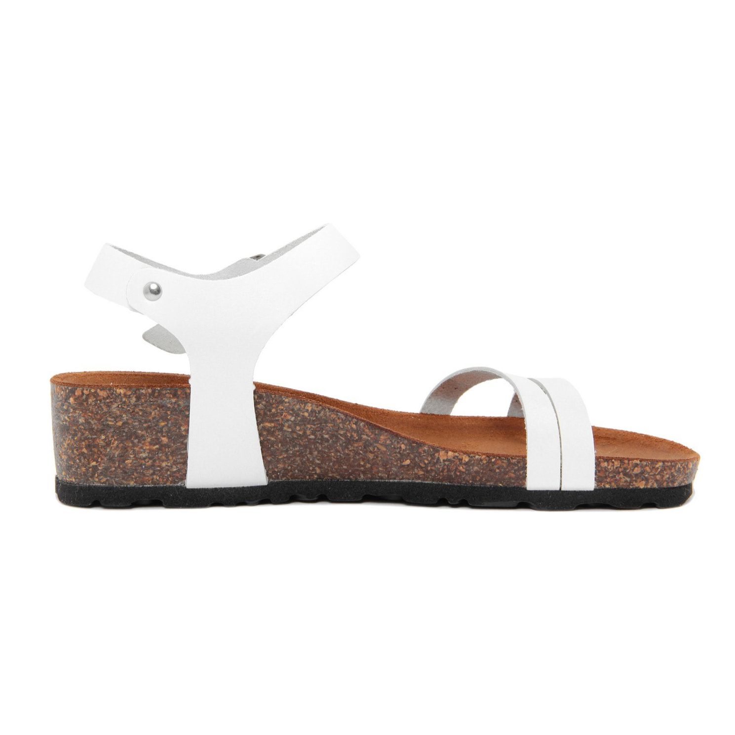 Sandalo flat Donna colore Bianco