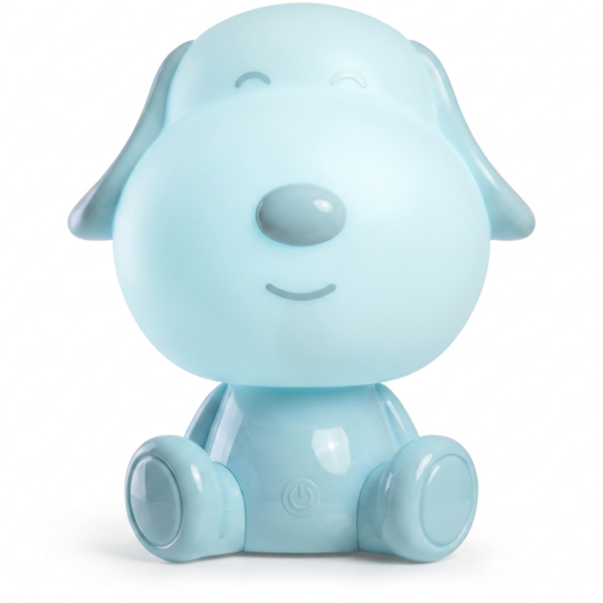 Lampada LED Doggy in ferro - AZZURRO