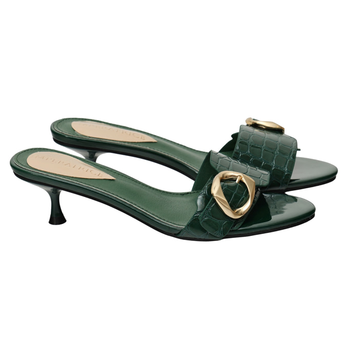 Sandali con accessorio - tacco 5,5 cm