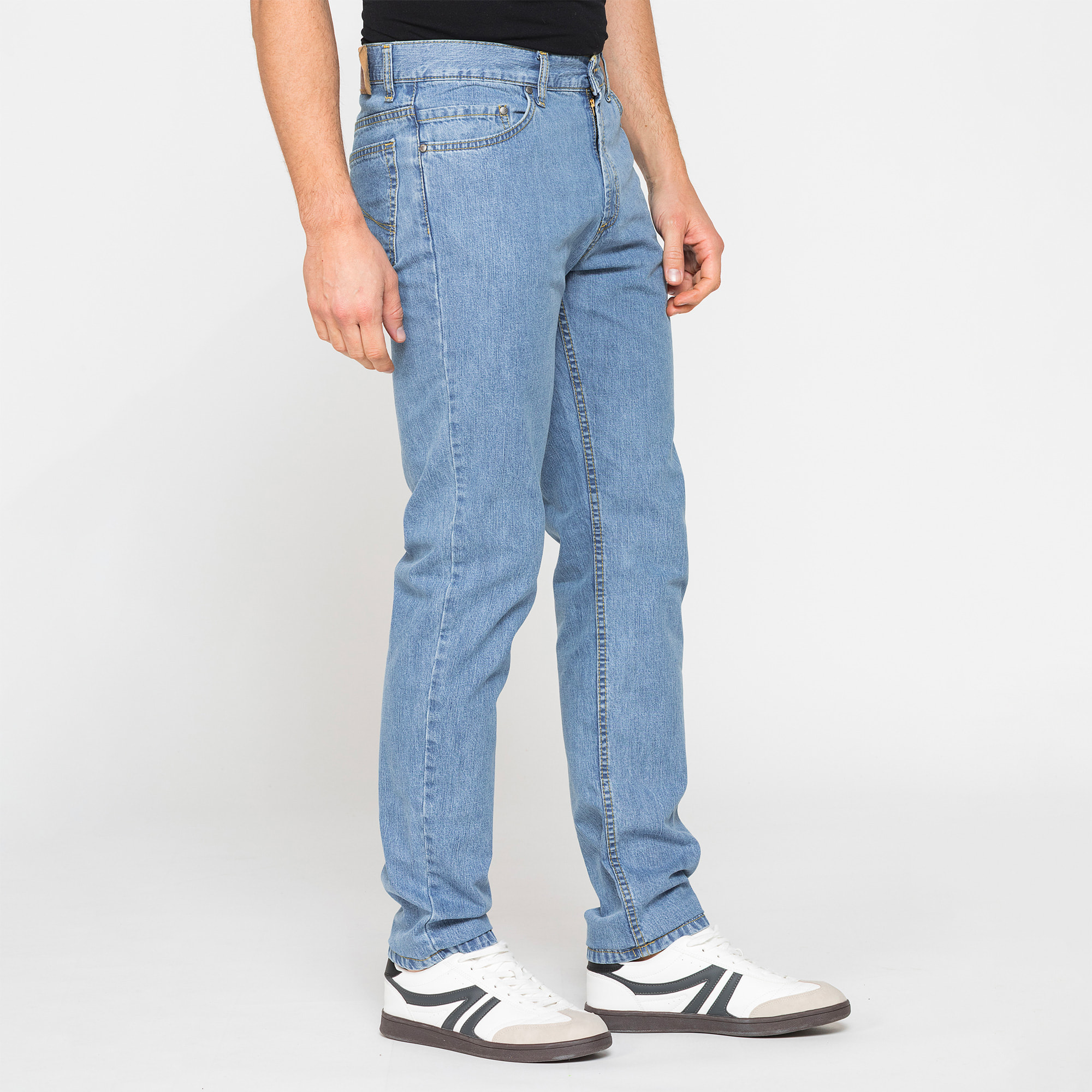 JEANS MOD. 700 REGOLARE IN DENIM FERMO LEGGERO 10,5 oz.