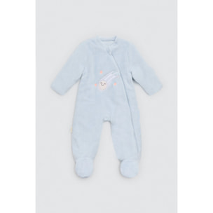 Felpa blu per neonato Baby Stars