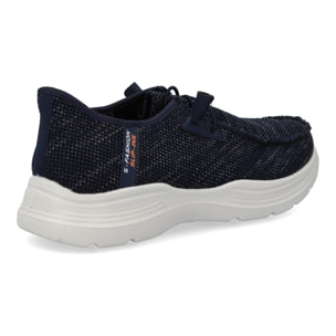 Zapatiilas deportivas comodas y ligeras para hombre, con cierre de cordones elasticos