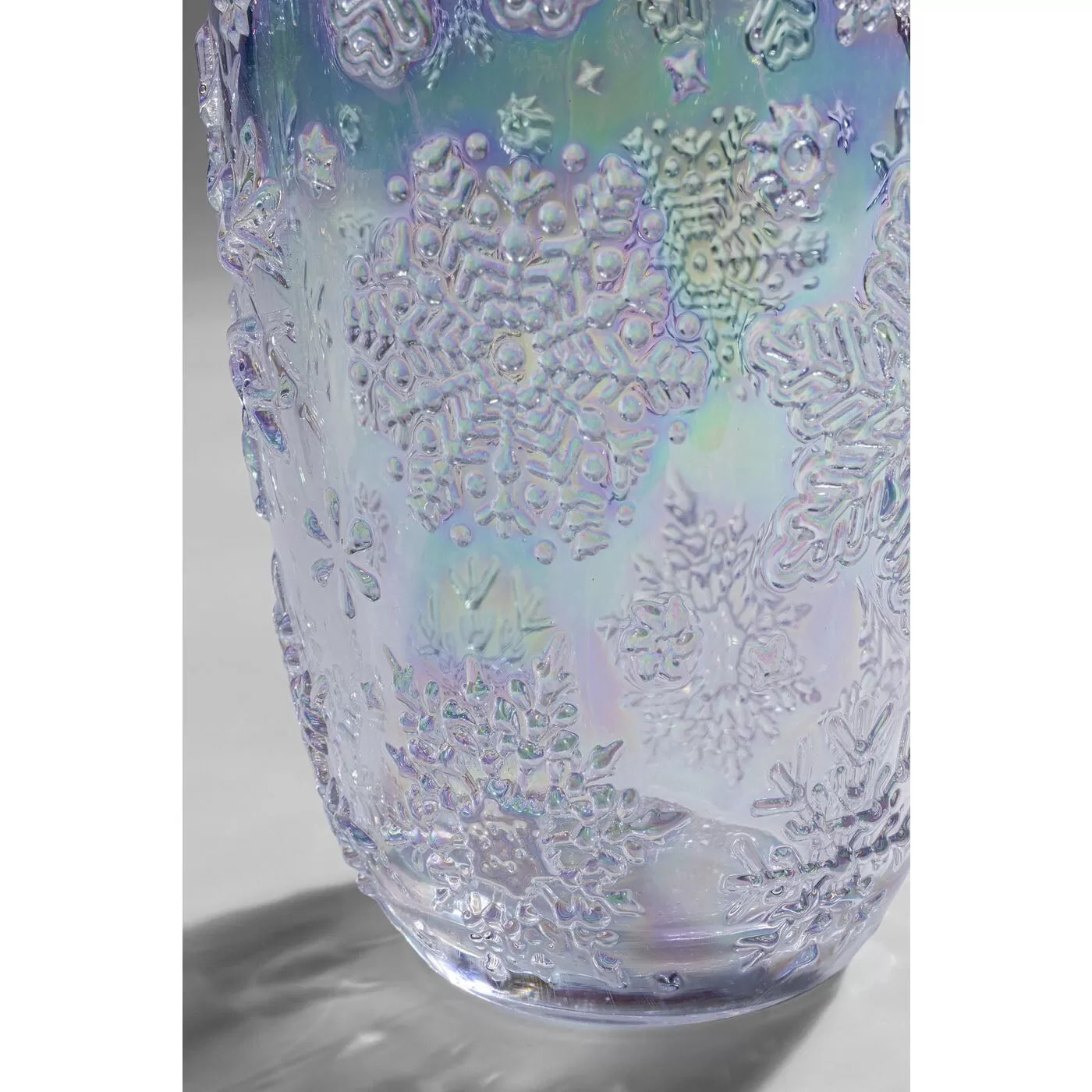 Verres à eau Ice Flowers violets set de 6 Kare Design