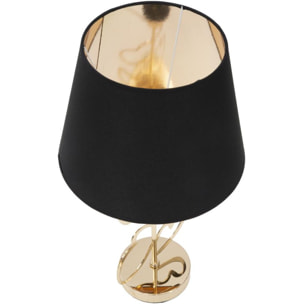 LAMPADA DA TAVOLO GLAM HARTS CHARME 1921 BICOLORE