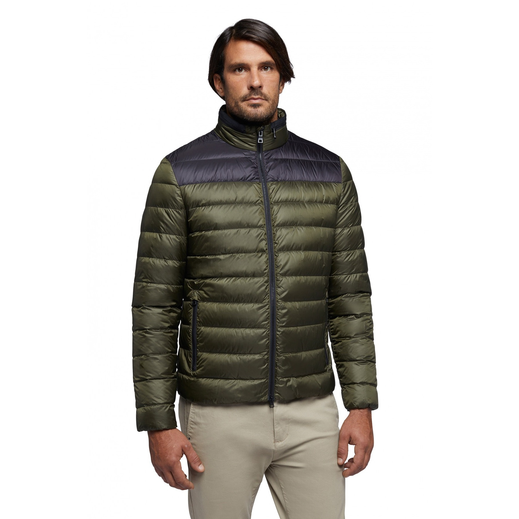 Chaquetas Hombre de la marca GEOX  modelo M REGIO SHORT JKT Green