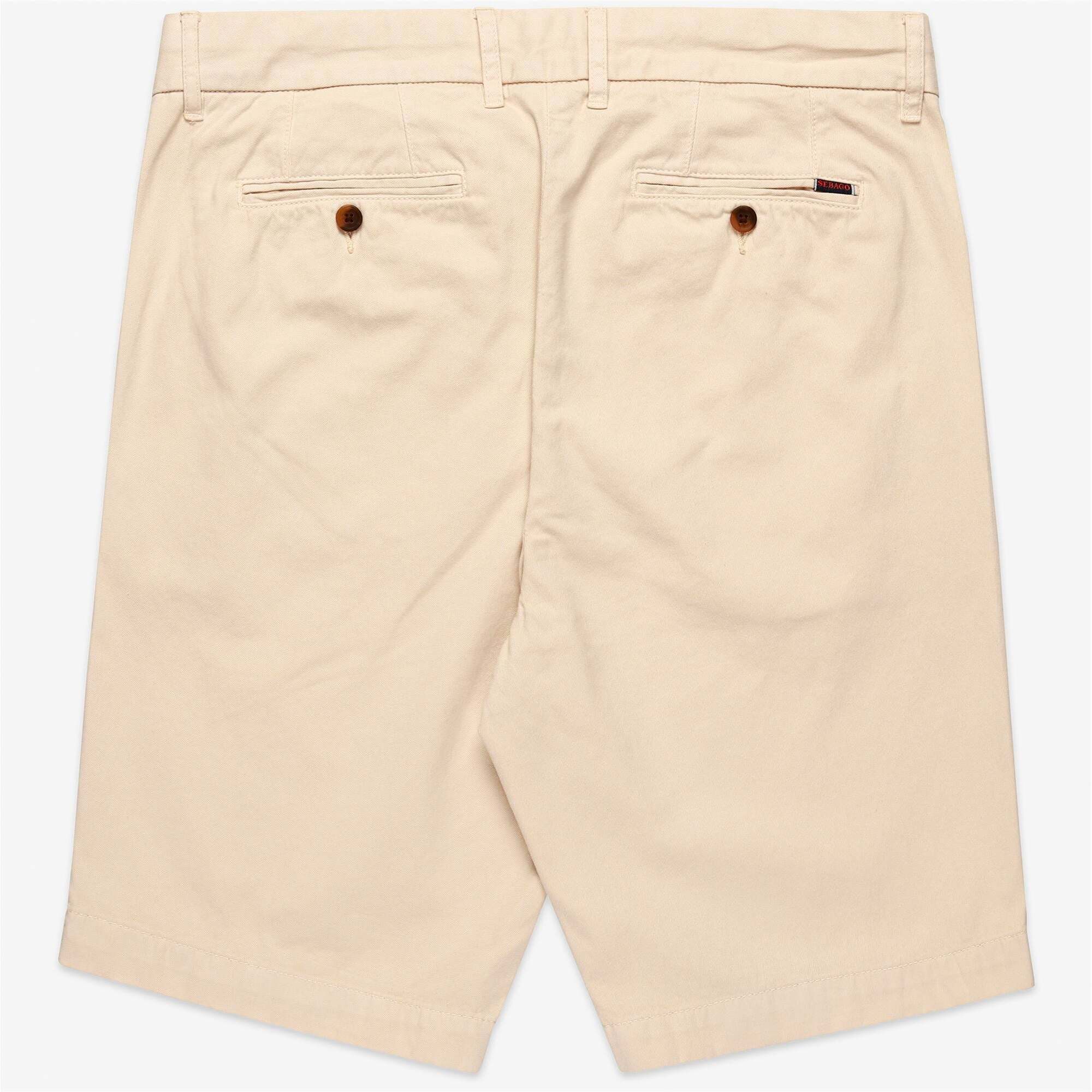 Sebago - Pantaloni Corti Uomo Beige - Nobleboro
