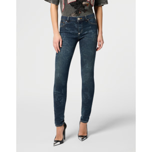 PHILIPP PLEIN Jeggings Butterfly Tattoo