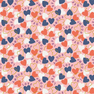 Papier peint panoramique Coeur en fête  Intissé