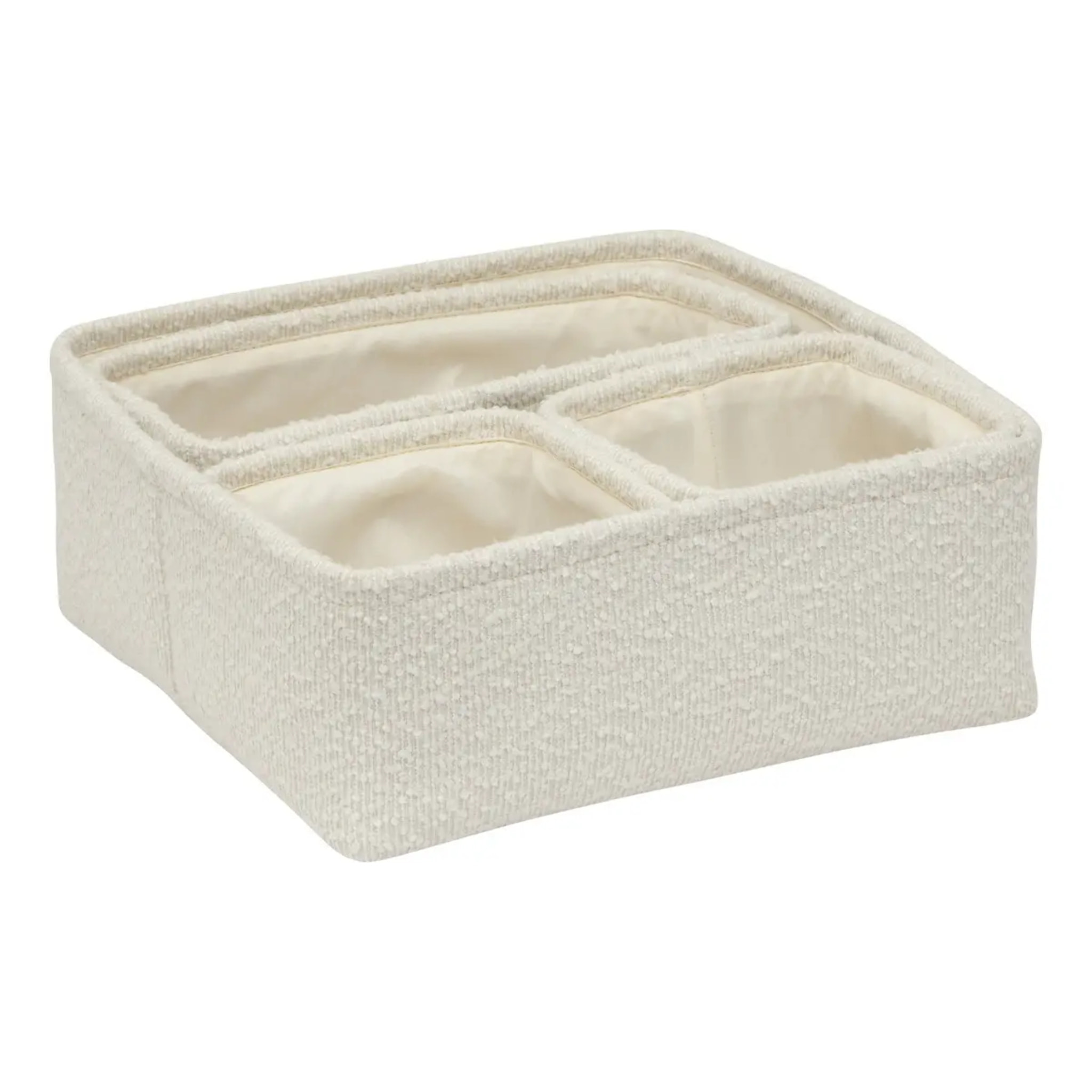 Lot de 4 paniers bouclette