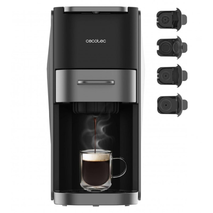 Cecotec Cafetera de capsulas FreeStyle Compact Dark