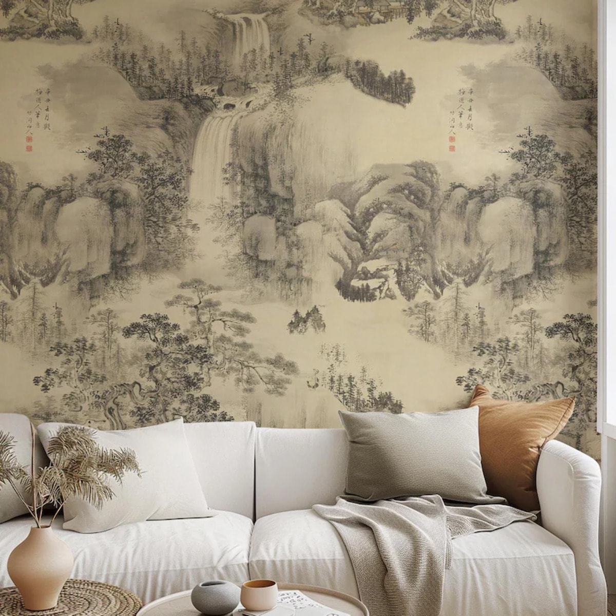 Carta da Parati Paesaggio Cinese
